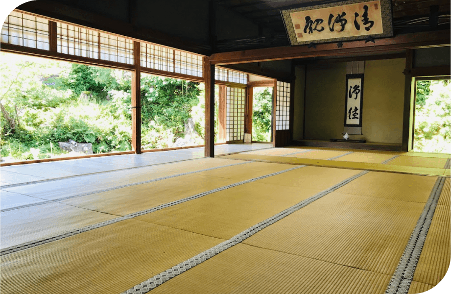 日本の文化財　畳の部屋